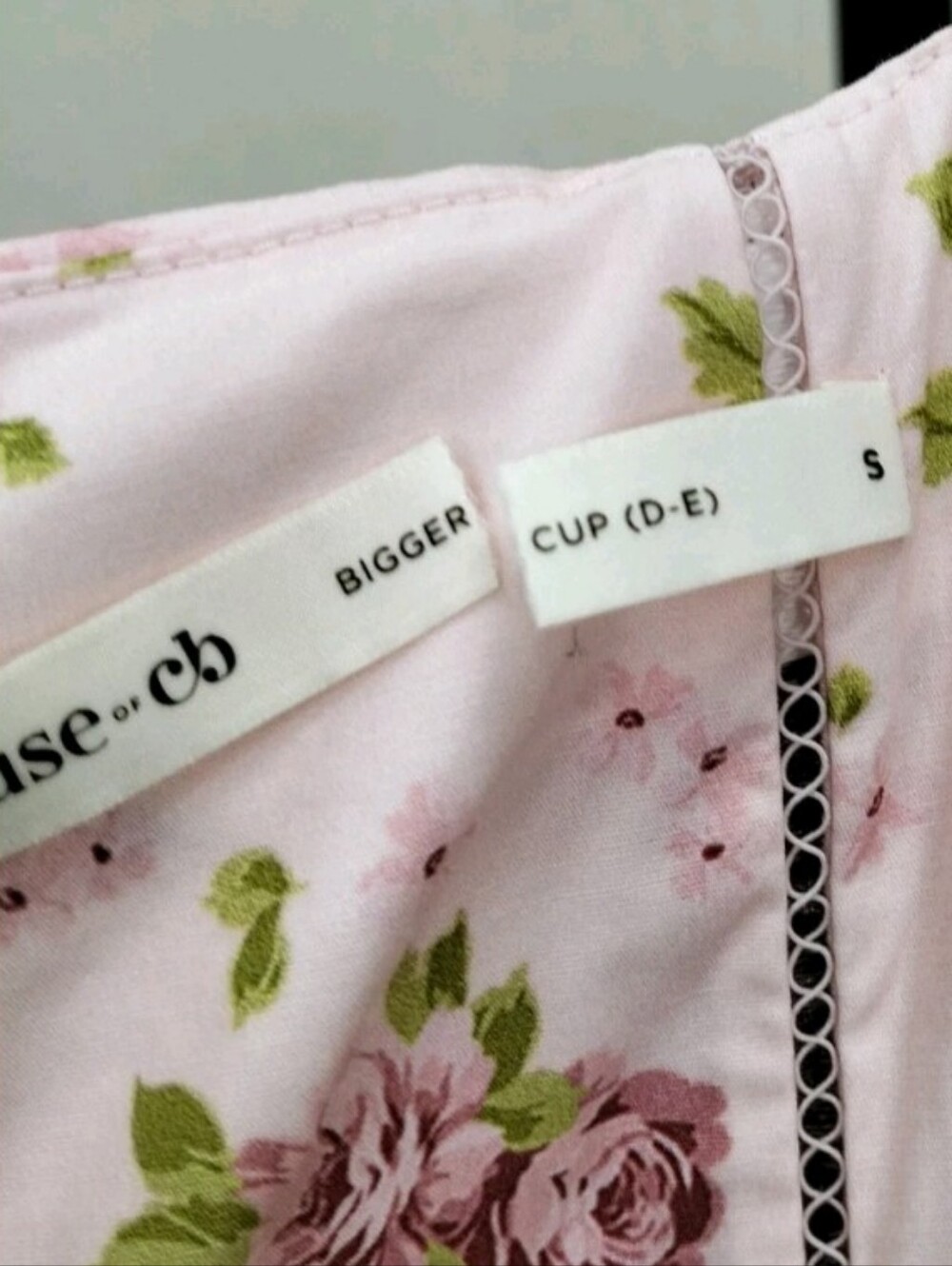 NWOT House Of Cb Ysabella Pink Floral Small Plus Cup Corset Summer Rose Maxi - Picture 5 of 7